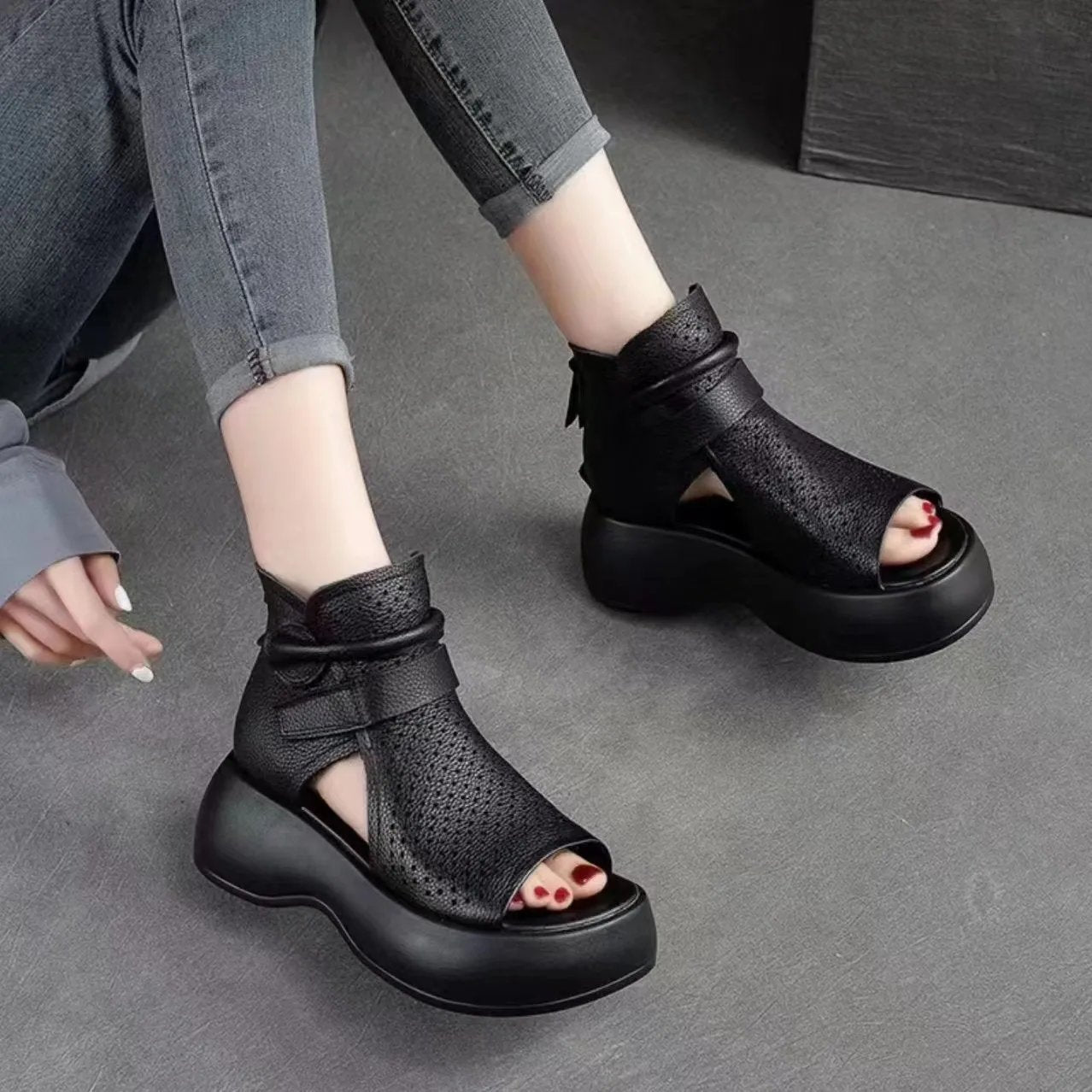 Evita Retro™ Letní módní a měkké sandály