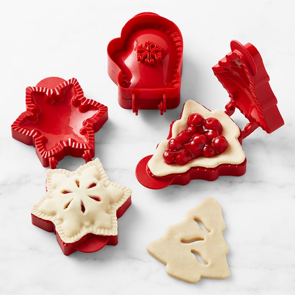 FestiveFill™ Vánoční forma na koláčky s lisem