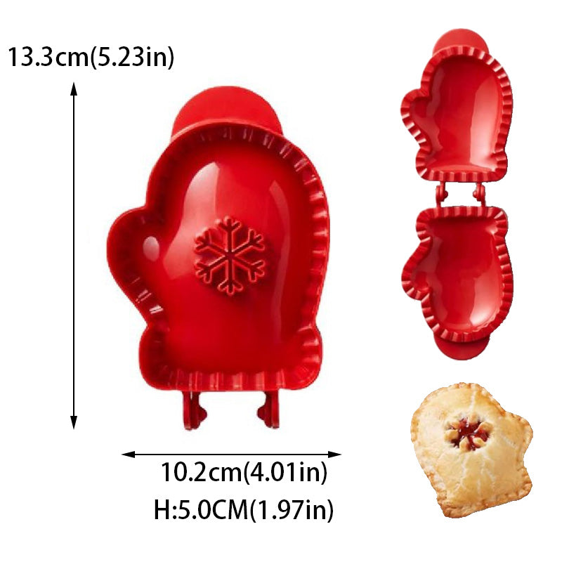FestiveFill™ Vánoční forma na koláčky s lisem