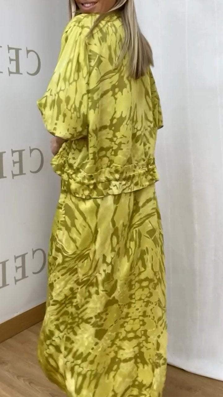 Fiorella Set™ Dámské elegantní dvoudílné šaty