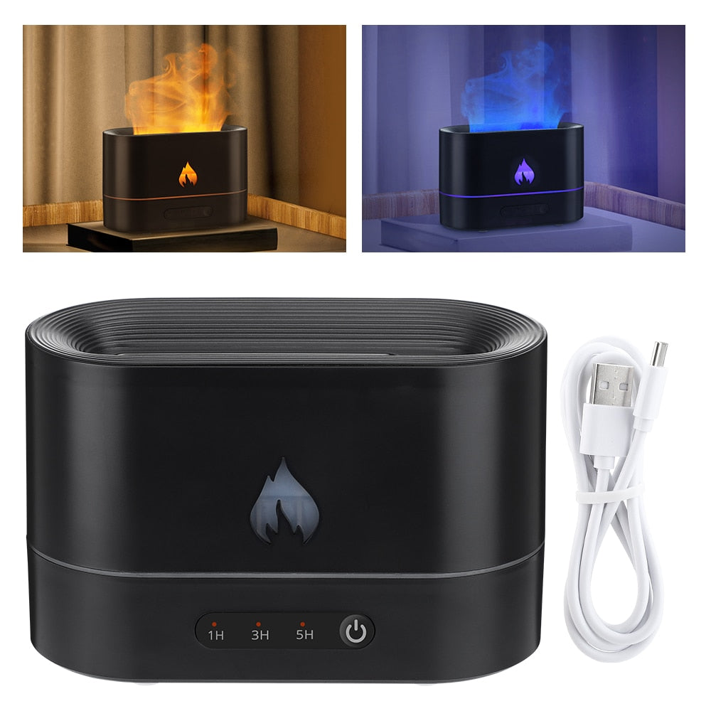 FlameFresh™ Zvlhčovač vzduchu | Zklidňuje, osvěžuje a zlepšuje spánek