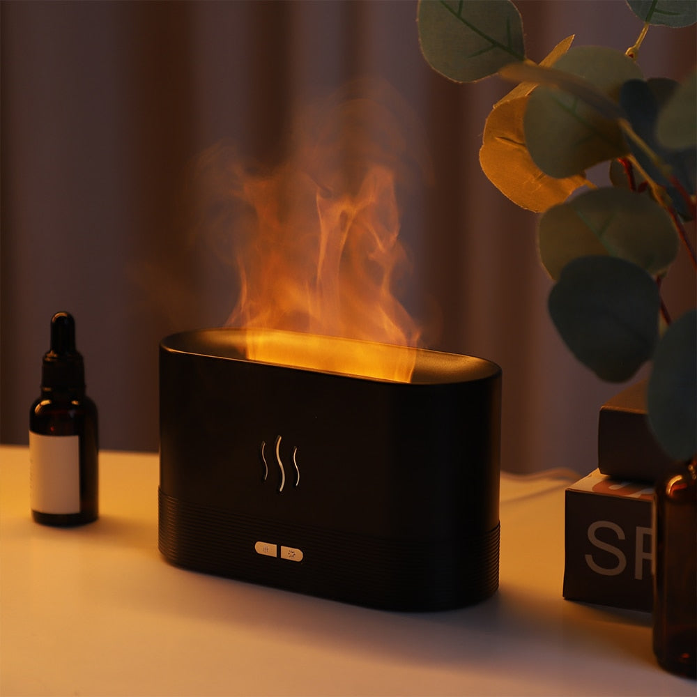 FlameFresh™ Zvlhčovač vzduchu | Zklidňuje, osvěžuje a zlepšuje spánek