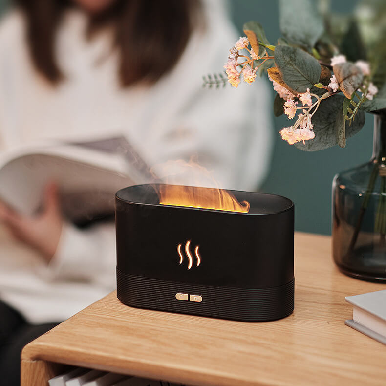FlameFresh™ Zvlhčovač vzduchu | Zklidňuje, osvěžuje a zlepšuje spánek