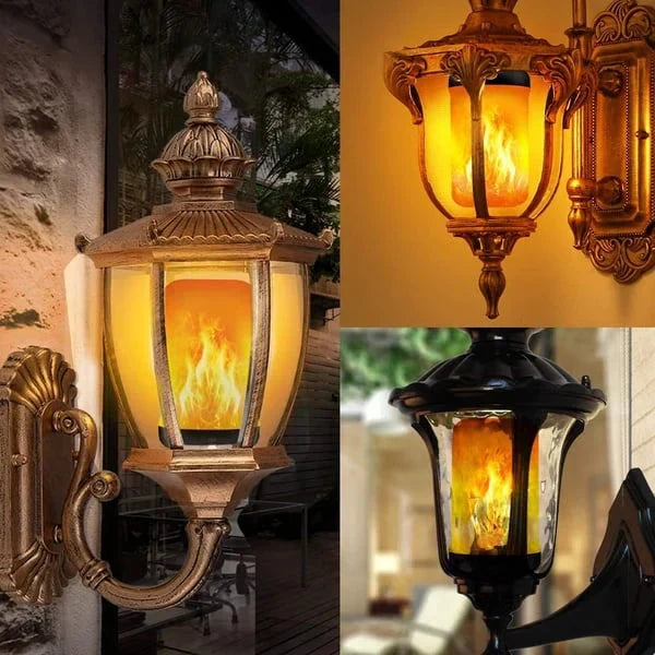 FlameLuxe™ LED lampa s ohnivým efektem
