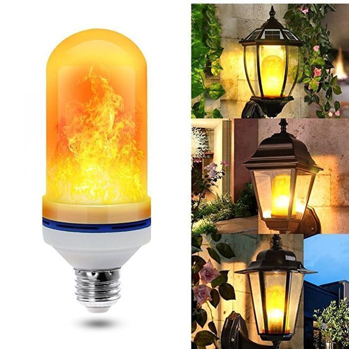 FlameLuxe™ LED lampa s ohnivým efektem