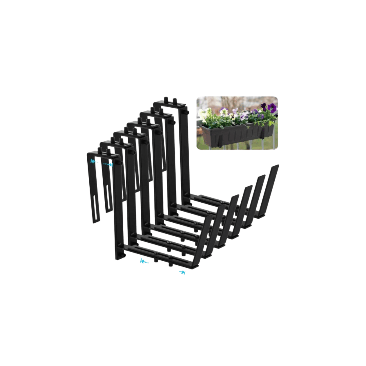 FloralHook™ Nastavitelný držák háčků na květináče