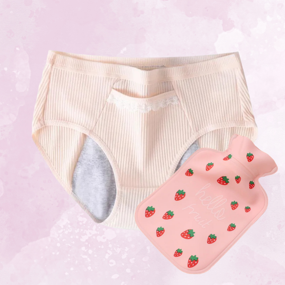 FlowFit™ Menstruační prádlo s mini vyhřívací podložkou