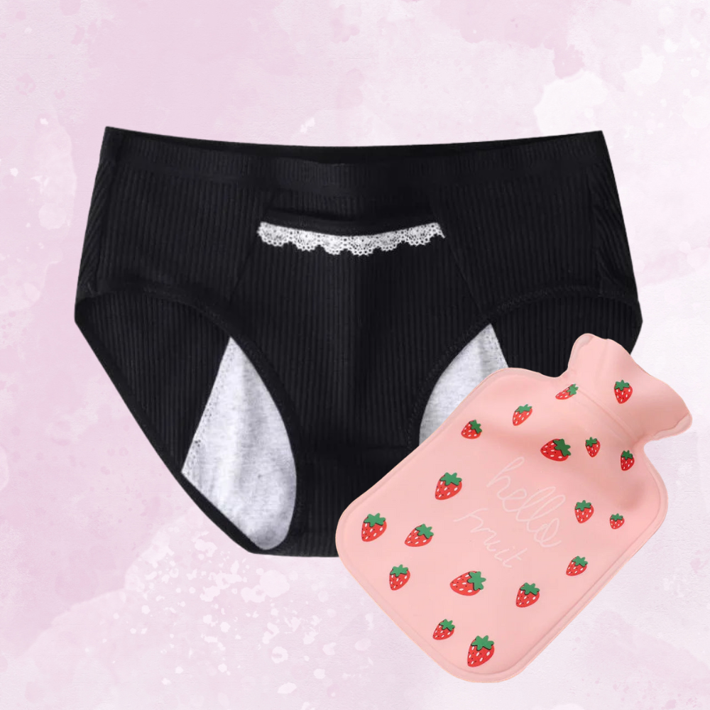 FlowFit™ Menstruační prádlo s mini vyhřívací podložkou