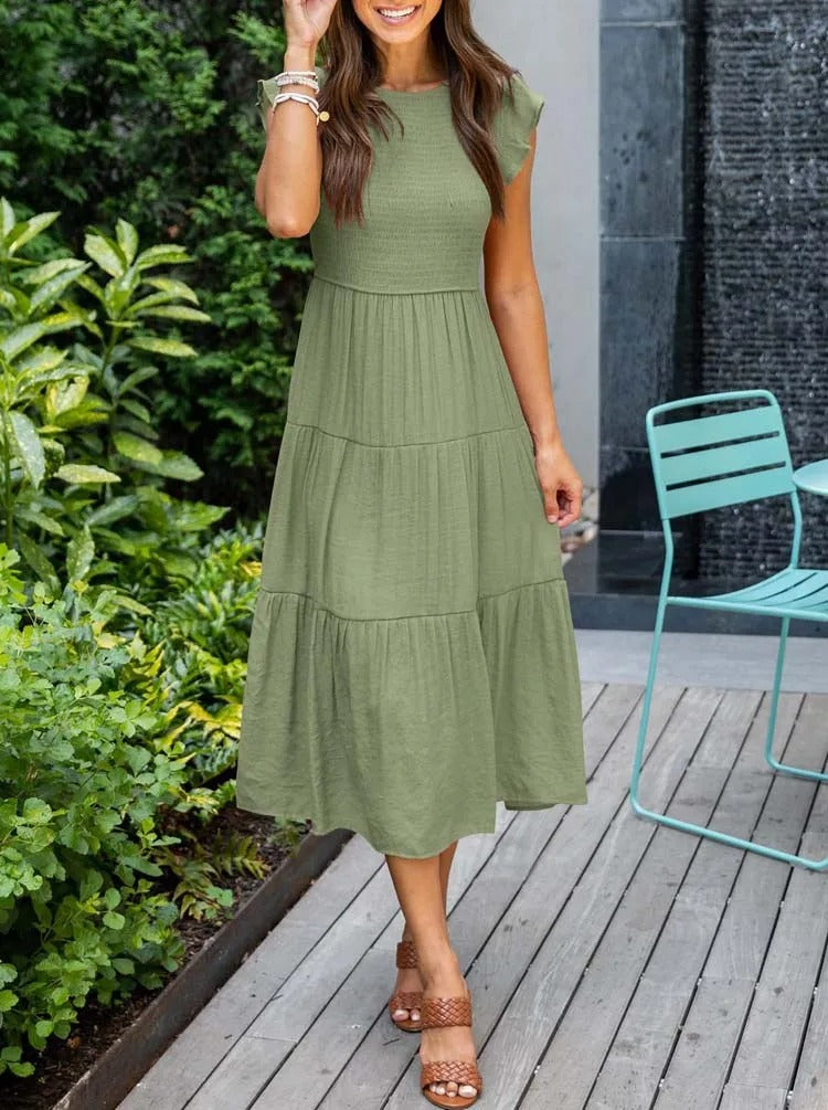 Francine™ Pohodlné elegantní letní šaty