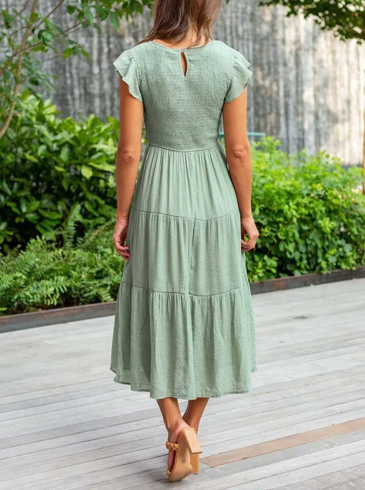 Francine™ Pohodlné elegantní letní šaty