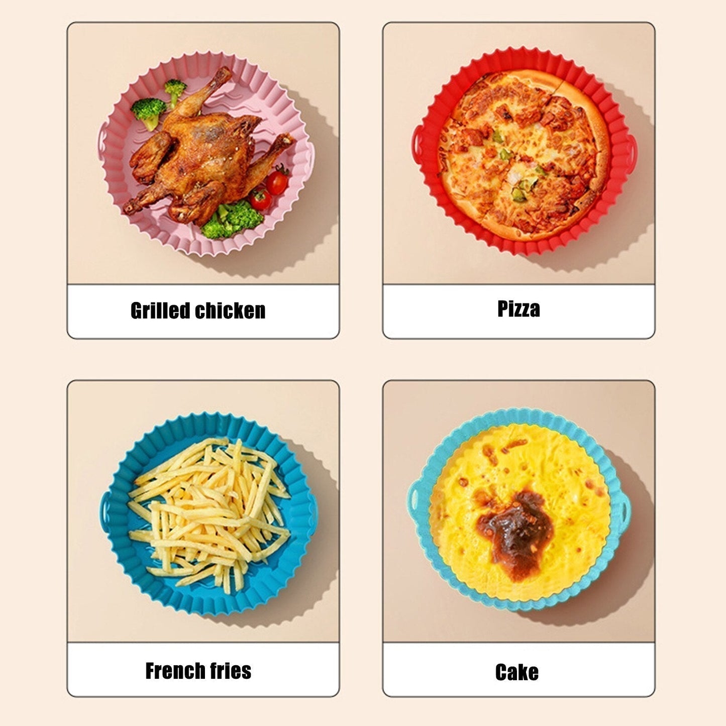 FryProtect™ Silikonová forma na pečení Air Fryer