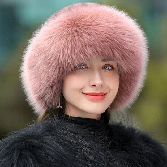 FurBelle™ Dámská zimní chlupatá čepice