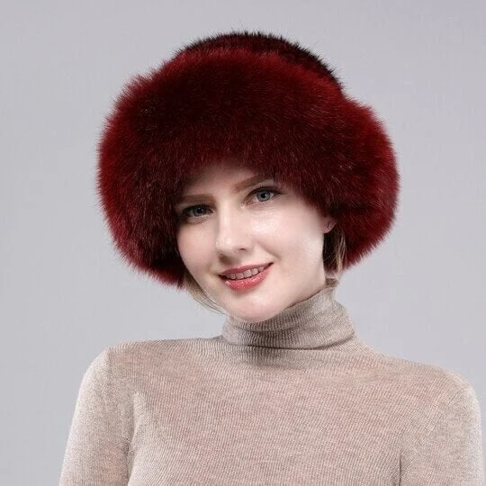 FurBelle™ Dámská zimní chlupatá čepice