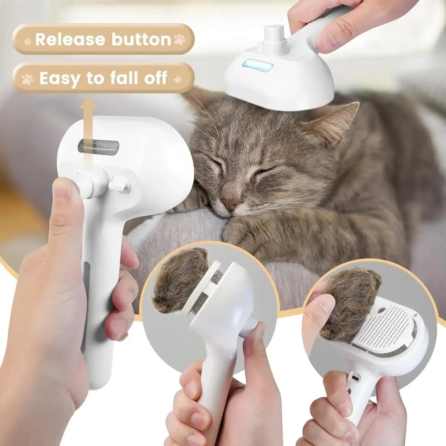 FurFree™ Samočisticí kartáč pro zvířata