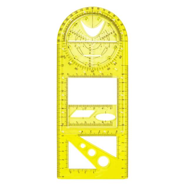 GeoPro™ Multifunkční pravítko pro geometrické tvary