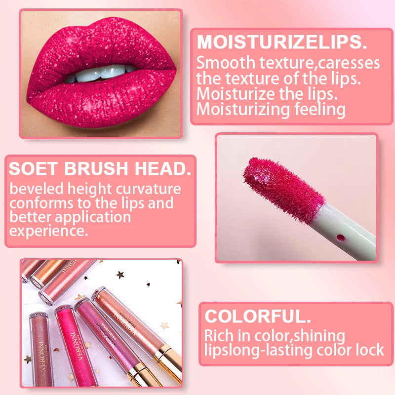 GlamKiss™ Tekutá rtěnka s diamantovým leskem