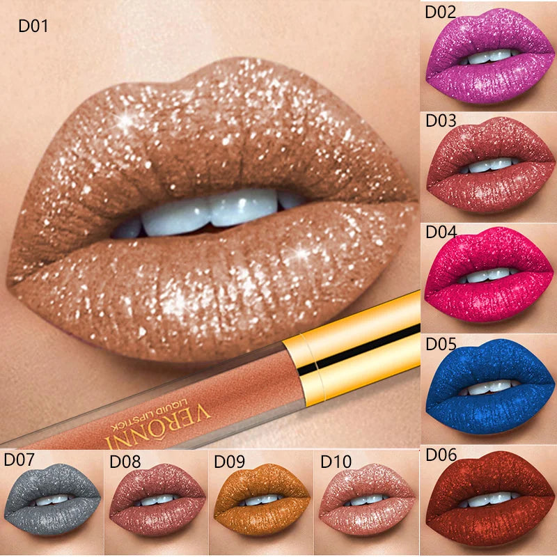 GlamKiss™ Tekutá rtěnka s diamantovým leskem