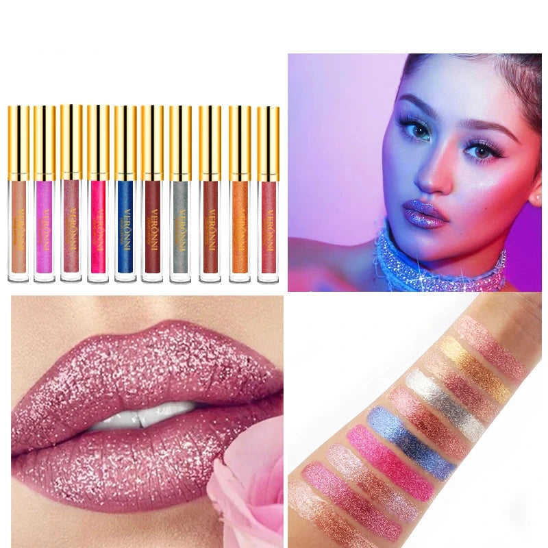 GlamKiss™ Tekutá rtěnka s diamantovým leskem