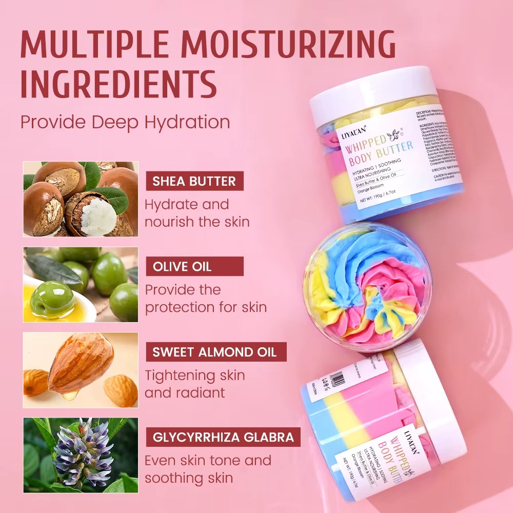 GleamLustra+™ Duhové tělové máslo