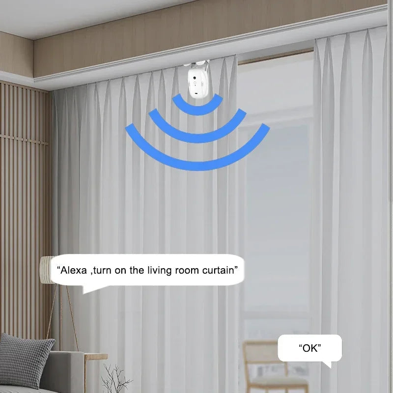 GlideLux™ Automatické otevírání závěsů