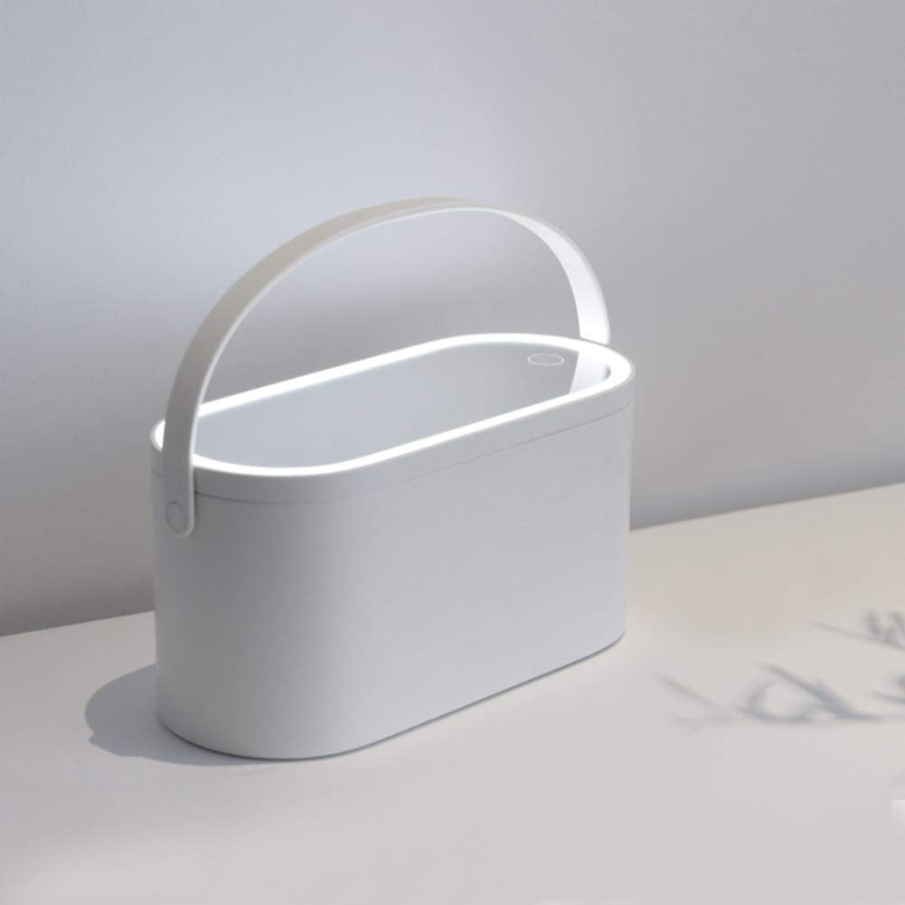 GlowBox™ Přenosný box na kosmetiku s osvětleným zrcadlem LED