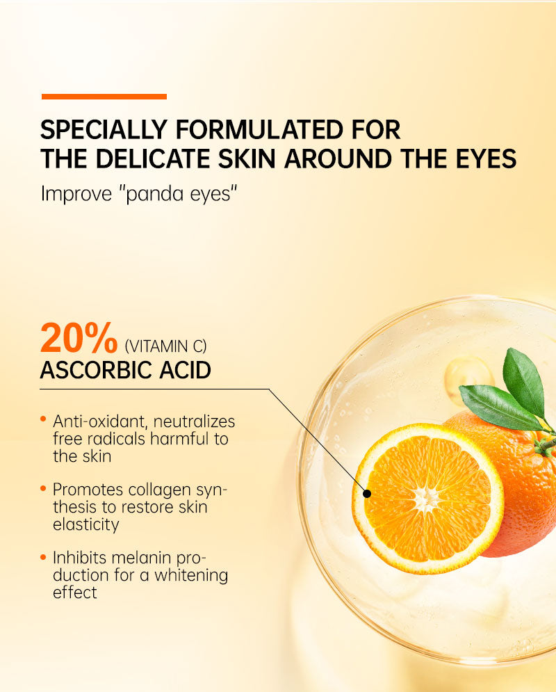 GlowC™ Oční krém proti vráskám s vitaminem C
