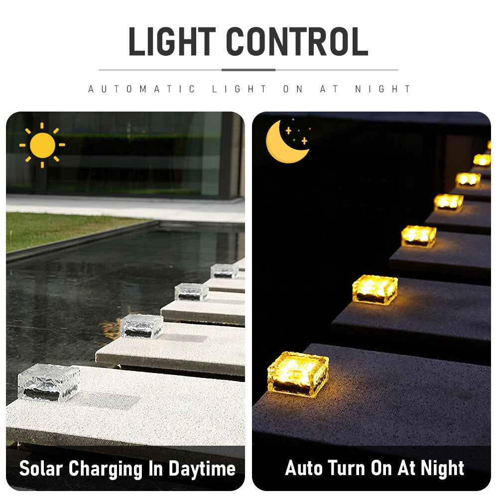 GlowPave™ Čtvercová solární světla