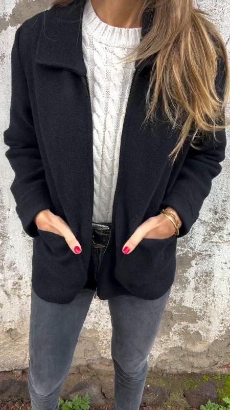 Greta Passino™️ Elegantní svetro bunda