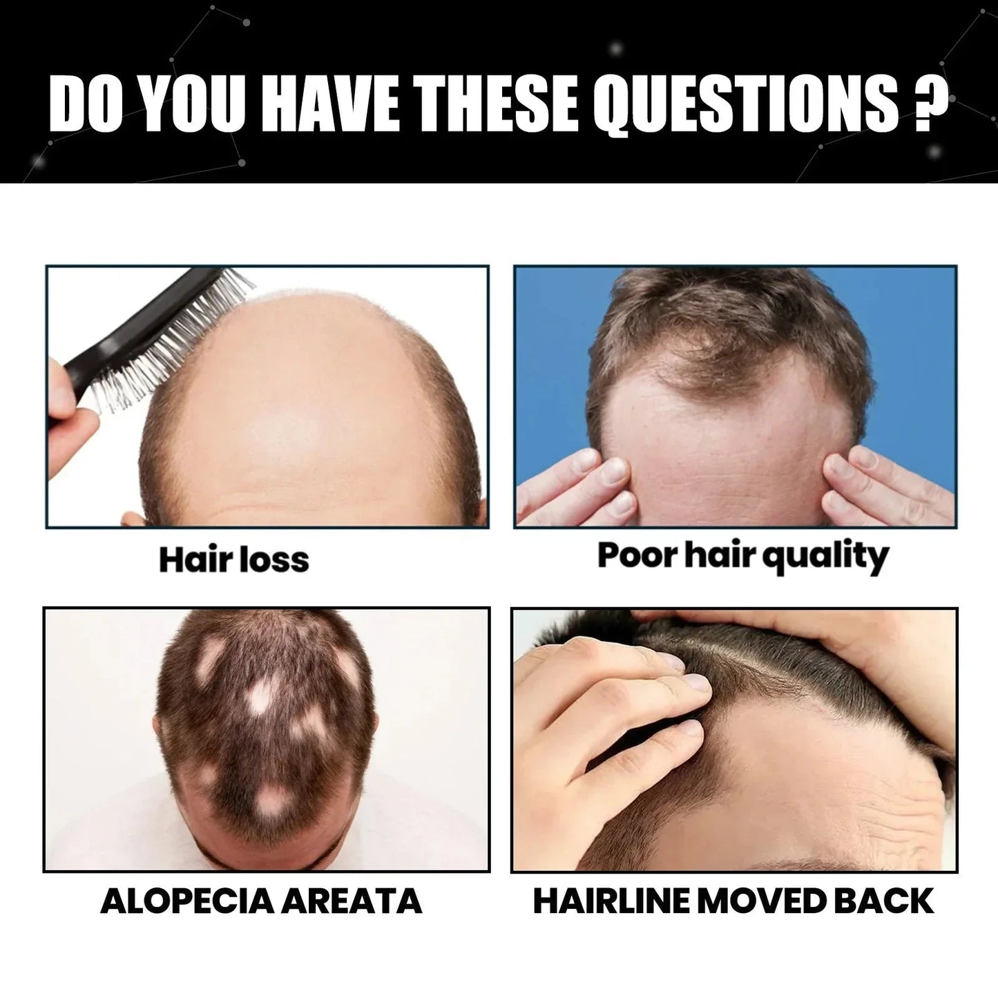 Hair Fibers™️ Přírodní vlákna pro stavbu vlasů