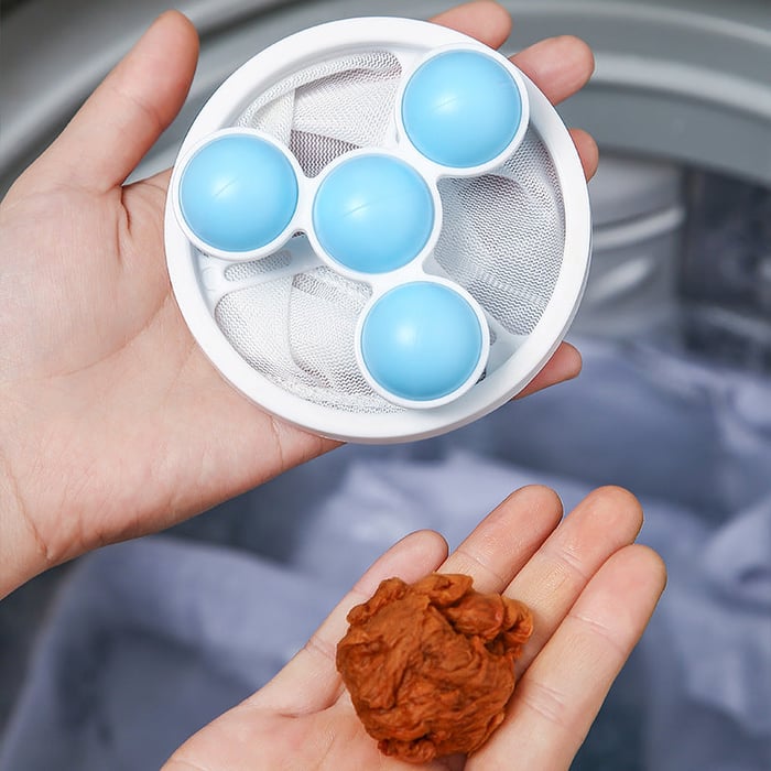 HairGuard™ Odstranění nečistot při praní