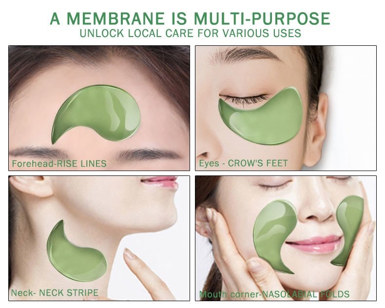 HerbCare C+™ Náplasti s kolagenovou oční maskou proti vráskám z mořských řas