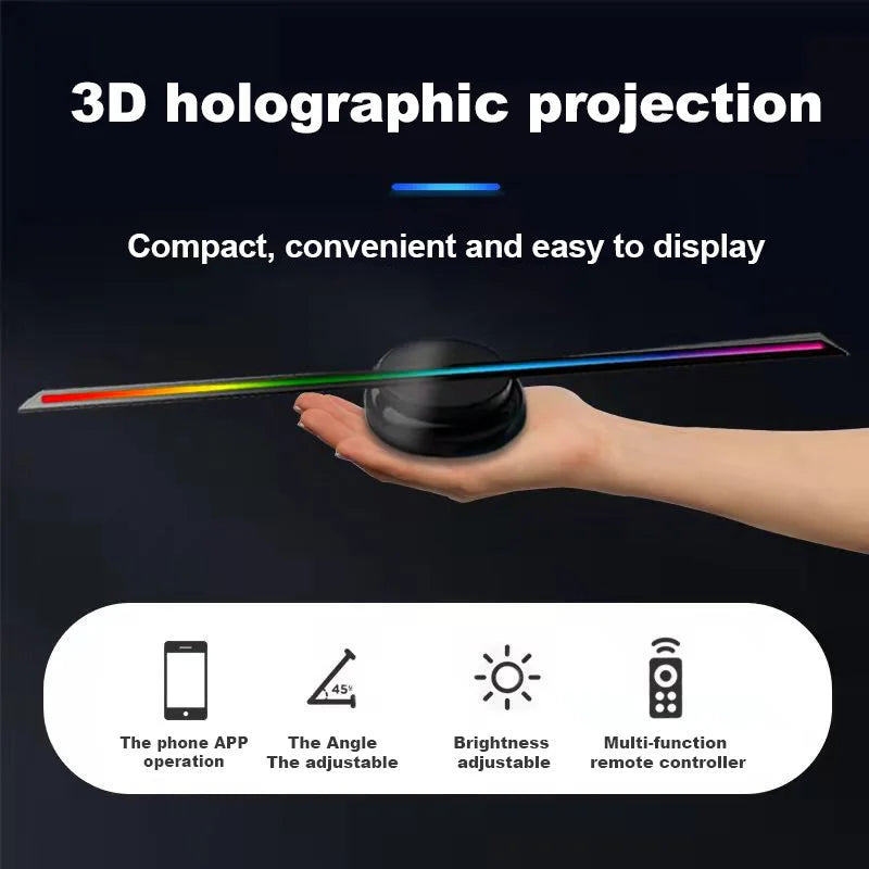 HoloSpin™️ Přenosný 3D projektor