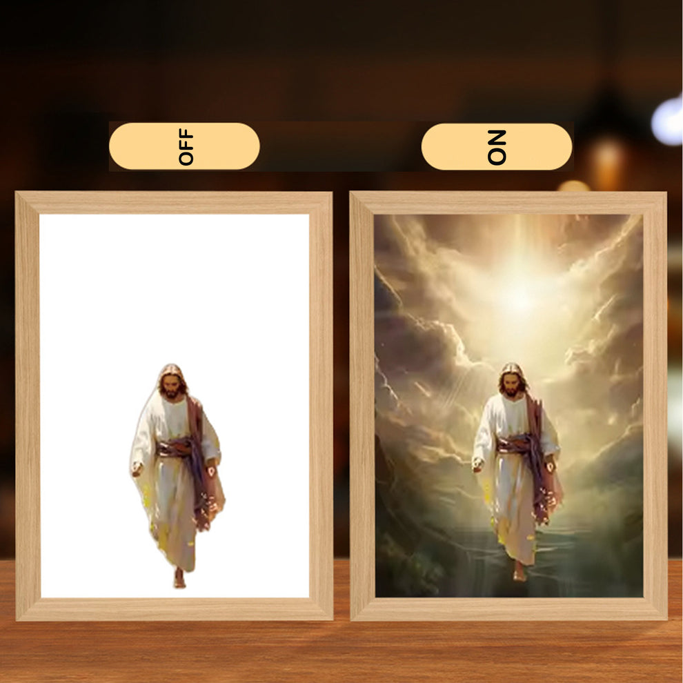 HolyLume™ 4D LED malované noční světlo Ježíš