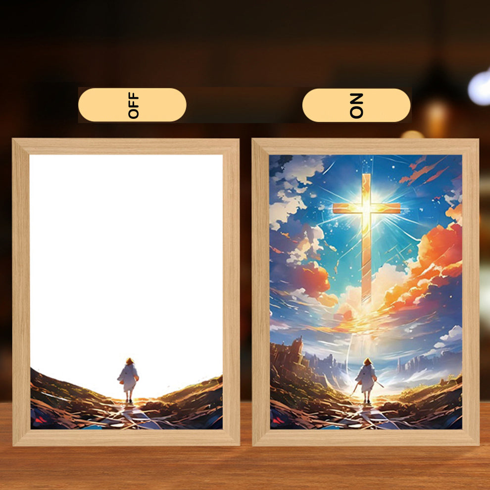 HolyLume™ 4D LED malované noční světlo Ježíš