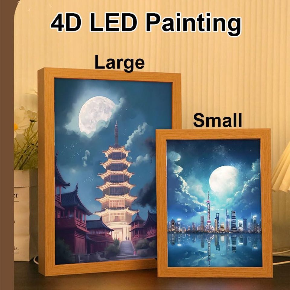 HolyLume™ 4D LED malované noční světlo Ježíš