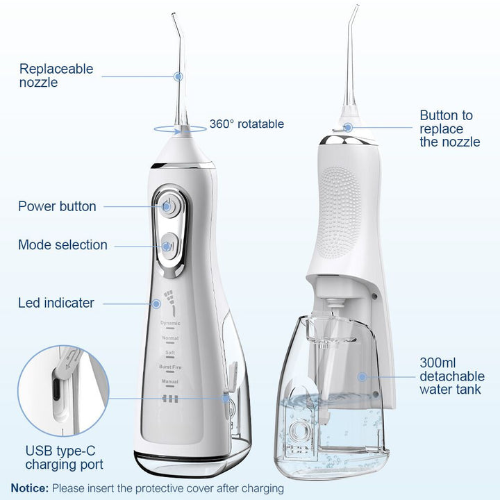 HydroSmile™ Ústní sprcha pro hloubkové čištění