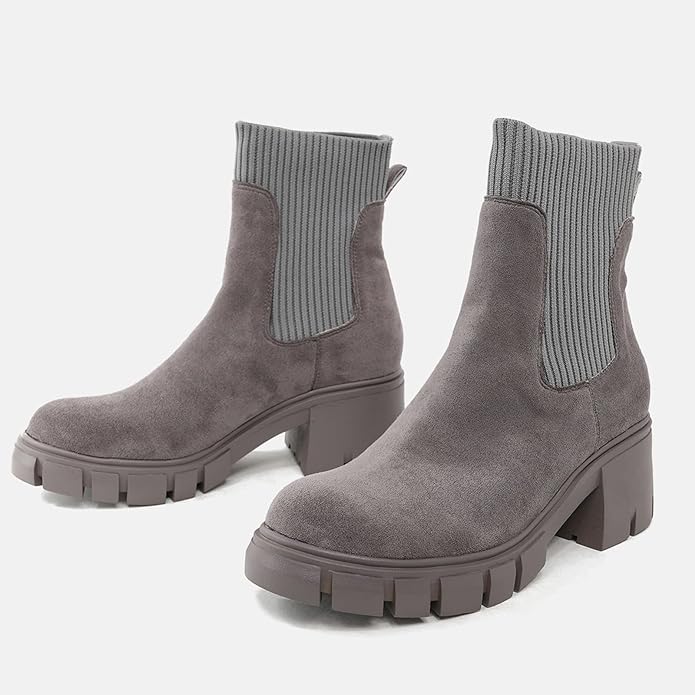 Imelda™️ Stylové zimní semišové boty