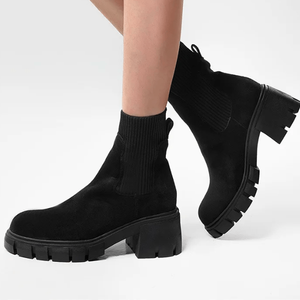 Imelda™️ Stylové zimní semišové boty
