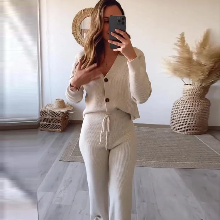 Irma Bove™ Pohodlná a módní dvoudílná sada