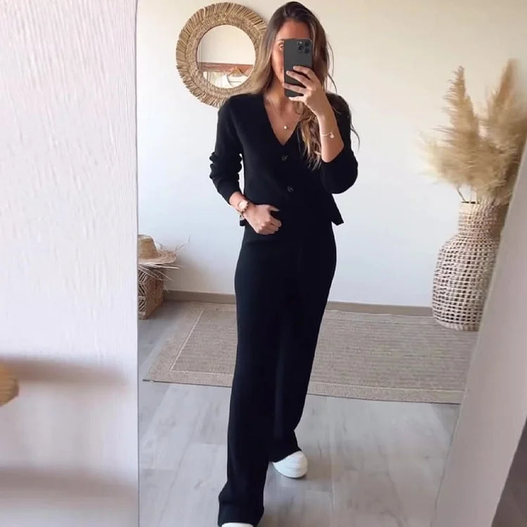 Irma Bove™ Pohodlná a módní dvoudílná sada