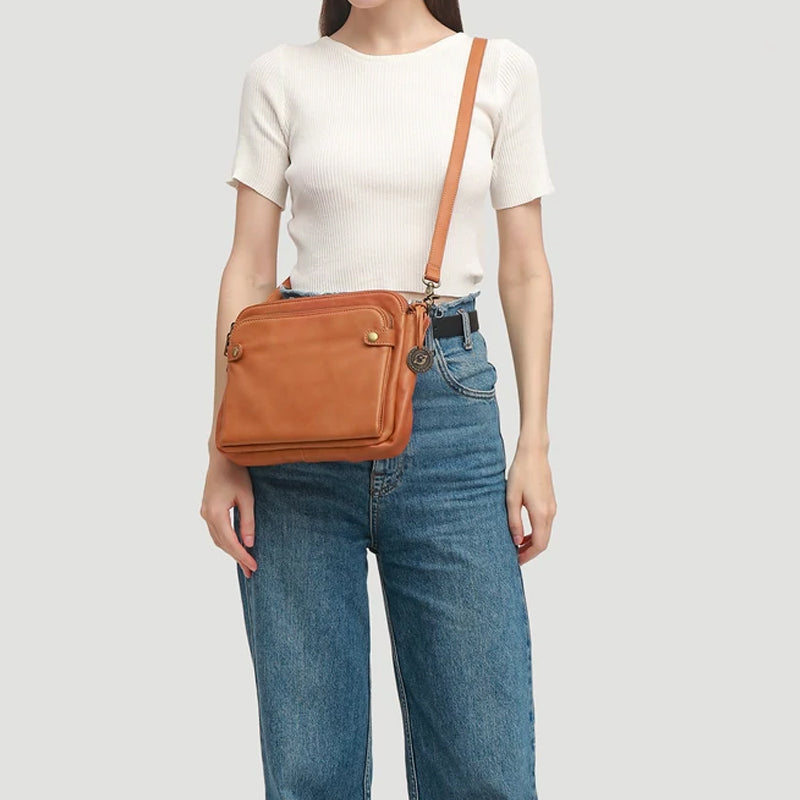 Jolene Bali™️ Třívrstvá elegantní taška přes rameno