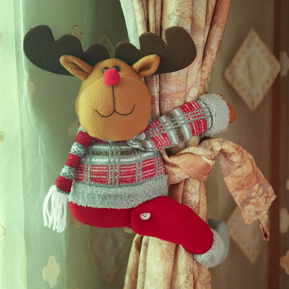 Jolly Buddy™ Vánoční dekorace záclonová spona