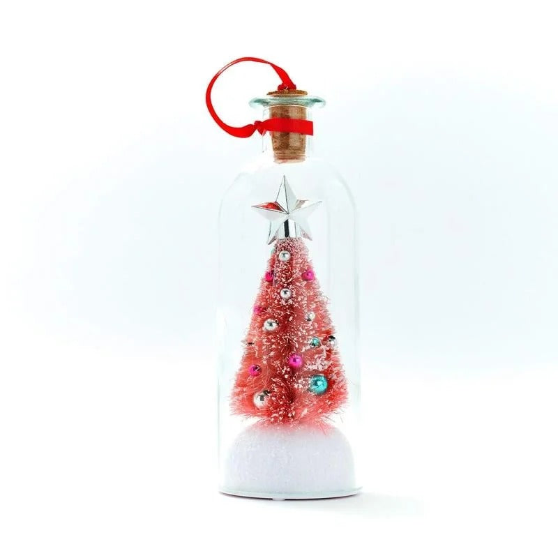 JollyBottle™ Vánoční stromeček se vzkazem v lahvičce