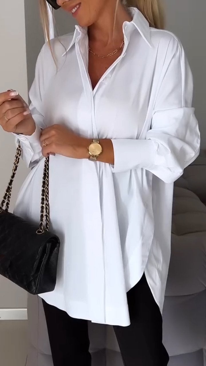 Khloe Gesner™ Košile s klopovým rozparkem