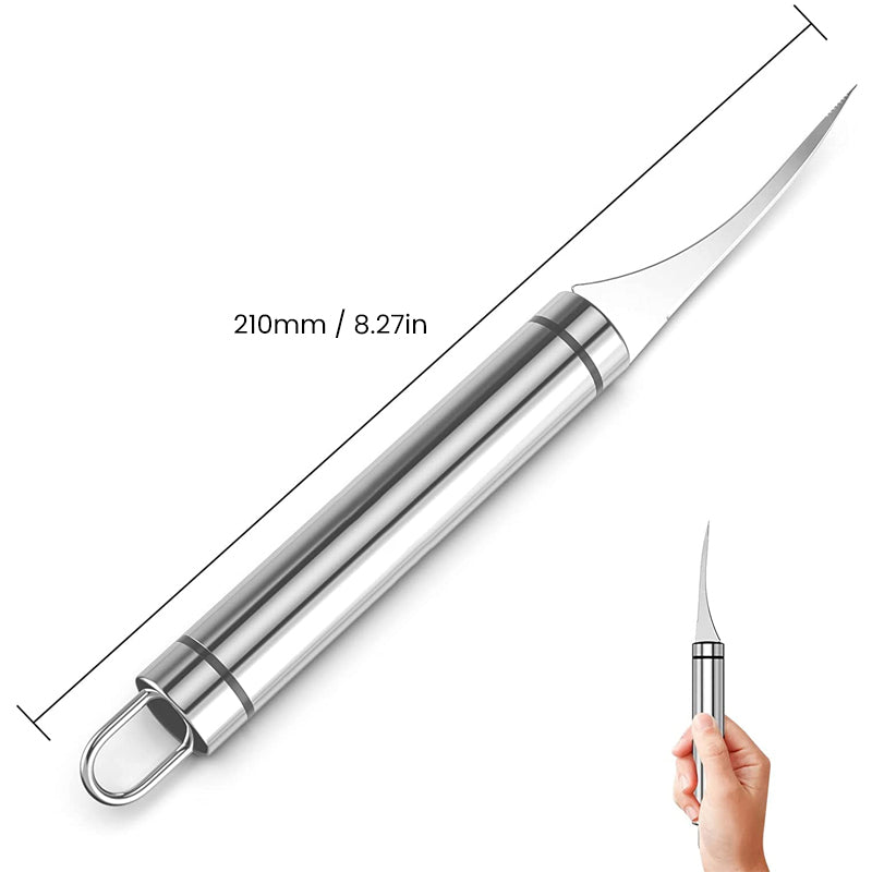 KitchenPro™ Nůž na loupání ryb a krevet 2 v 1