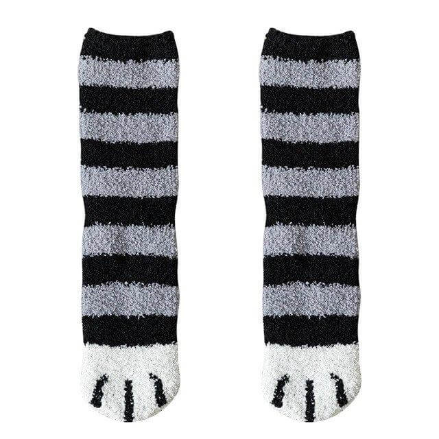 KittyCat™ Teplé ponožky s kočičími tlapkami
