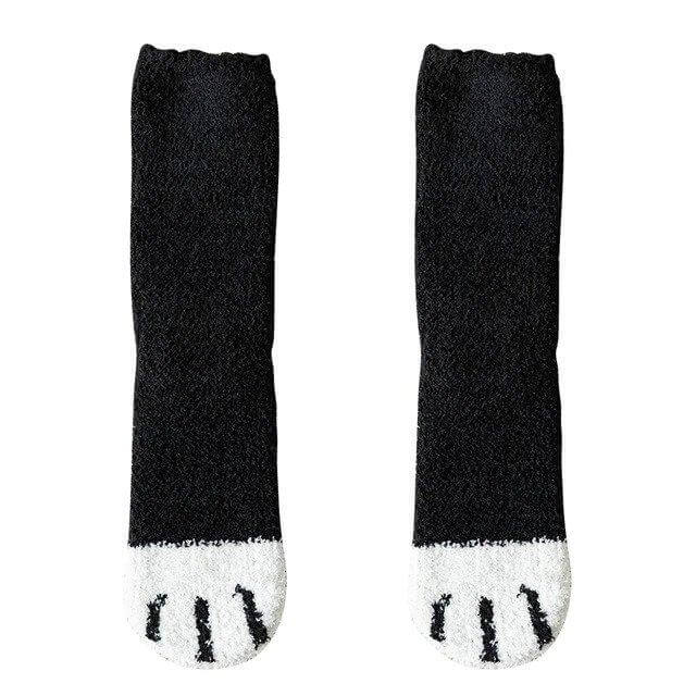 KittyCat™ Teplé ponožky s kočičími tlapkami