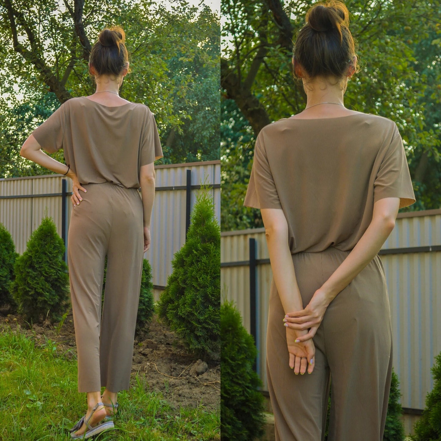 La Sense™ Pohodlná dvoudílná sada loungewear