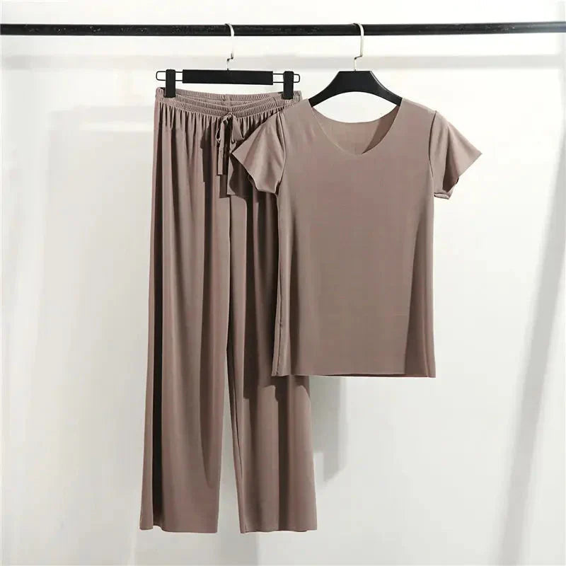La Sense™ Pohodlná dvoudílná sada loungewear