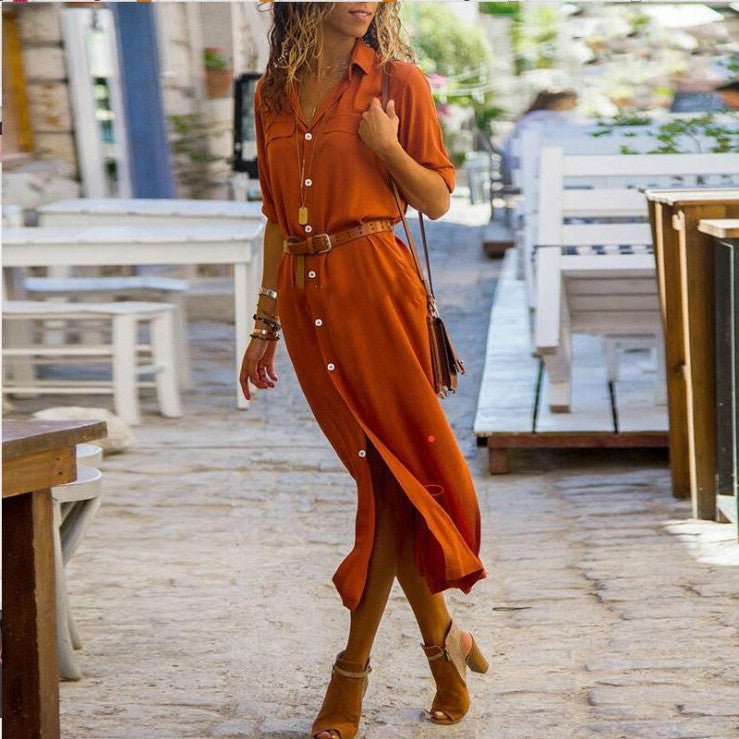 Lara Marando™️ Košilové ležérní šaty